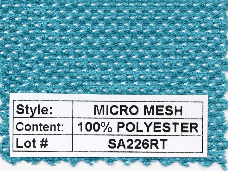 Micro Mesh 100% Polyester